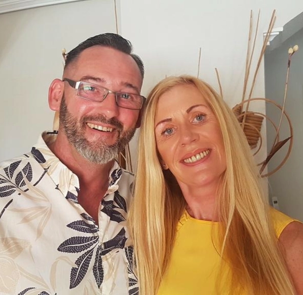 Welcome to Belinda and Clive's home in the sun.